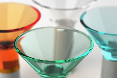 Bombay Sapphire Glassware by Streng Design